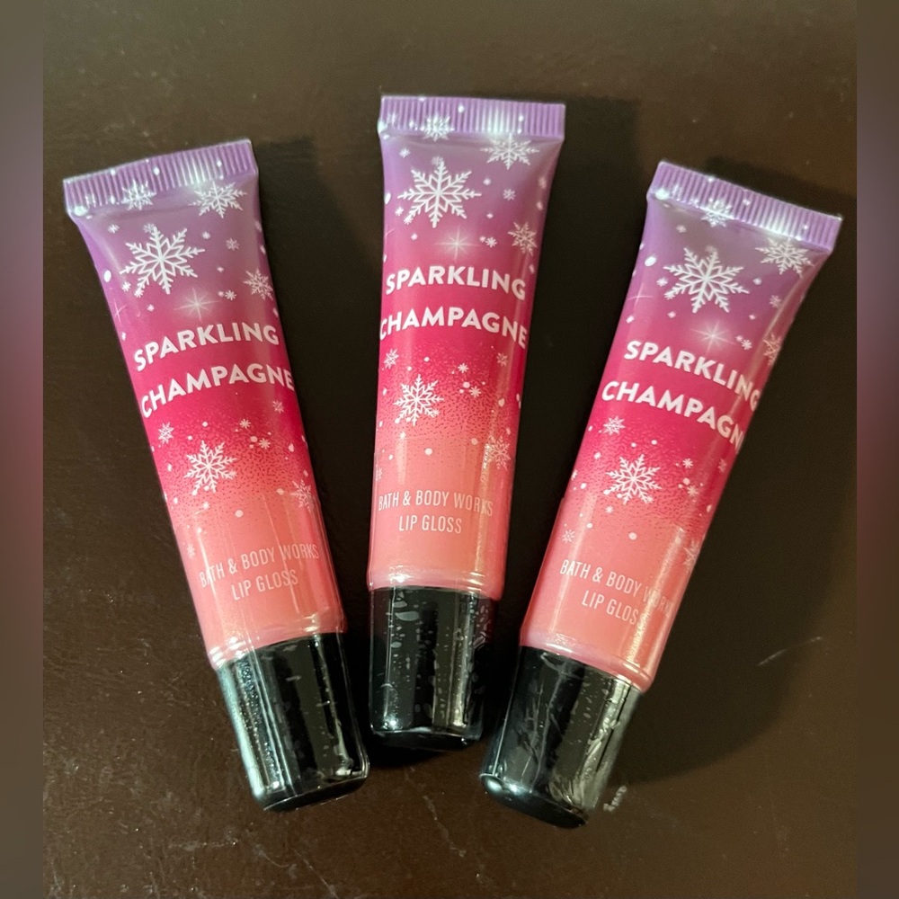 Bath & Body Works Sparkling Champagne Lip Gloss Set